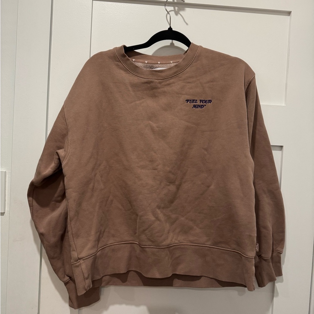 TNA Brown Crewneck Sweater